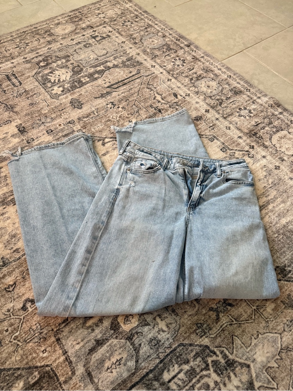 American Eagle Outfitters Light Blue Stretch Jeans